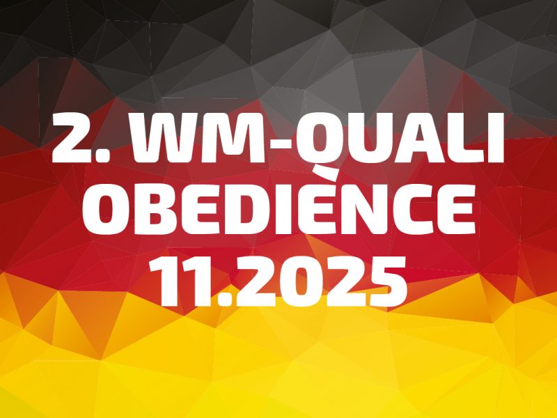 2. WM-Quali Obedience 2025